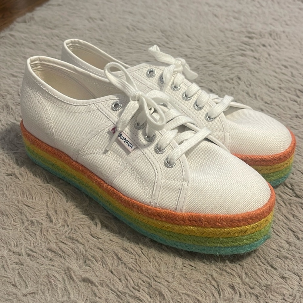 Woman’s Rainbow Supergas sneakers
